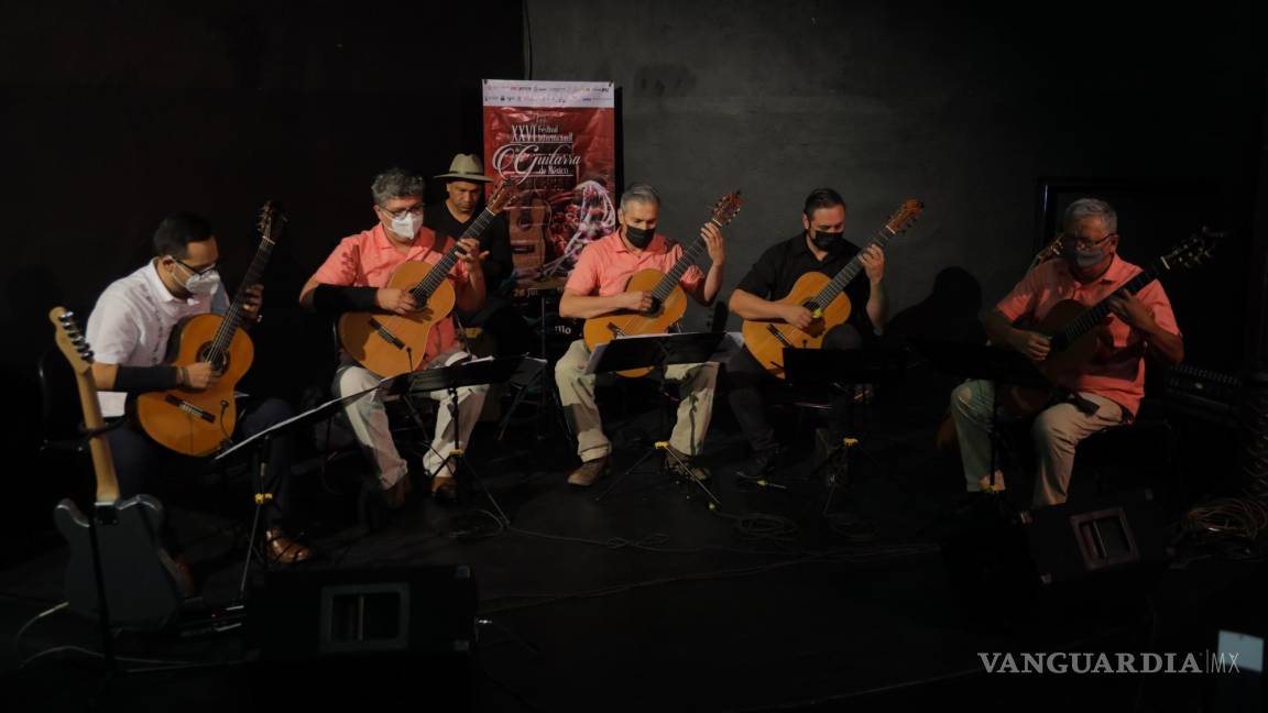 Presenta una ‘fantasía del rock’ el Ensamble de Guitarra de Cámara de Coahuila