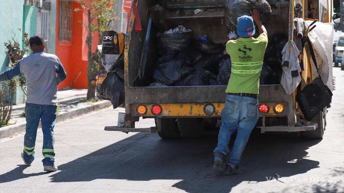 ¡Mucho ojo! No pasará el camión recolector de basura en Saltillo los días 25 de diciembre y 1 de enero