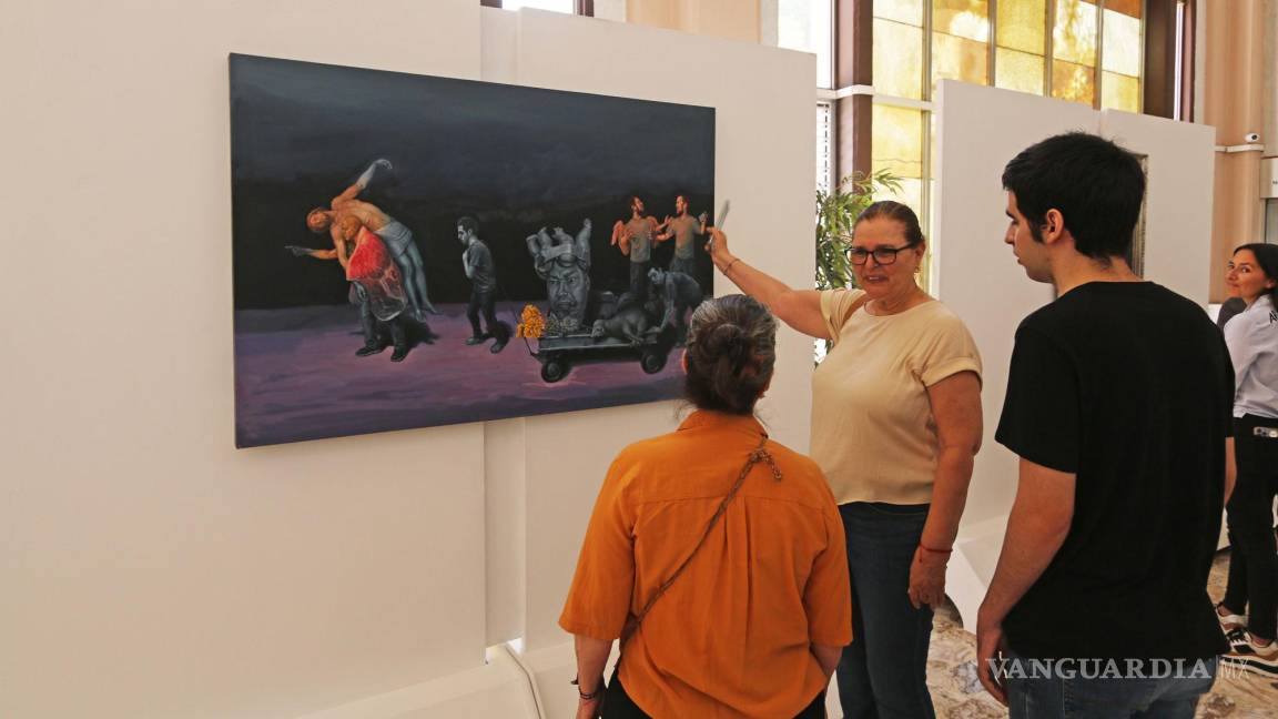 Saltillo: Exposición pictórica en Rectoría de la Universidad Autónoma de Coahuila