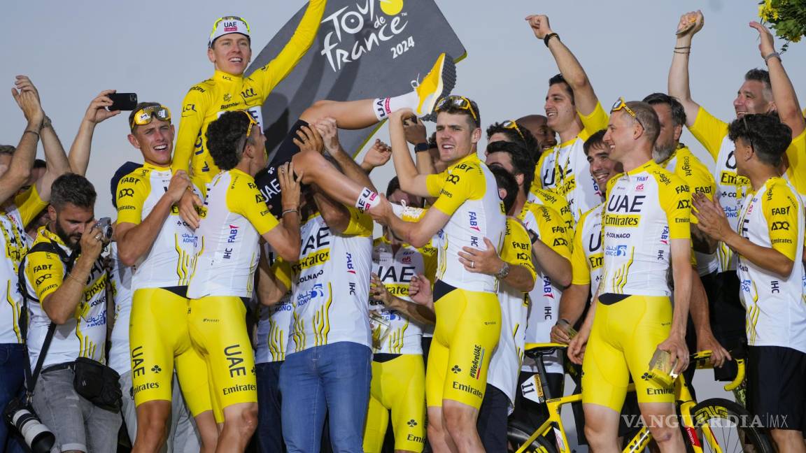 Tadej Pogacar conquista el Tour de Francia por tercera vez con victoria en la contrarreloj Final en Niza