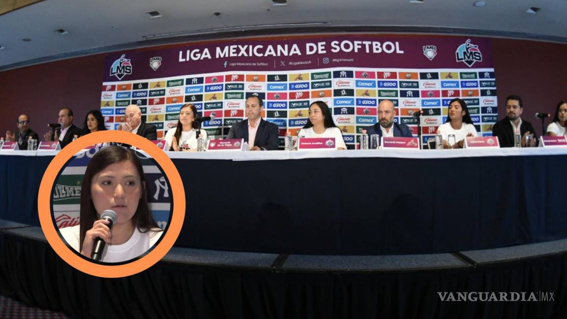 Abanderada por la saltillense Lupita Contreras, da LMB el anuncio oficial de la Liga Mexicana de Softbol