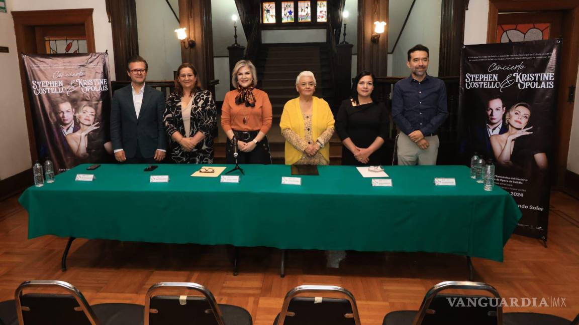 Saltillo recibe a estrellas de la ópera: ¡No te pierdas la Gala con Kristine Opolais y Stephen Costello!