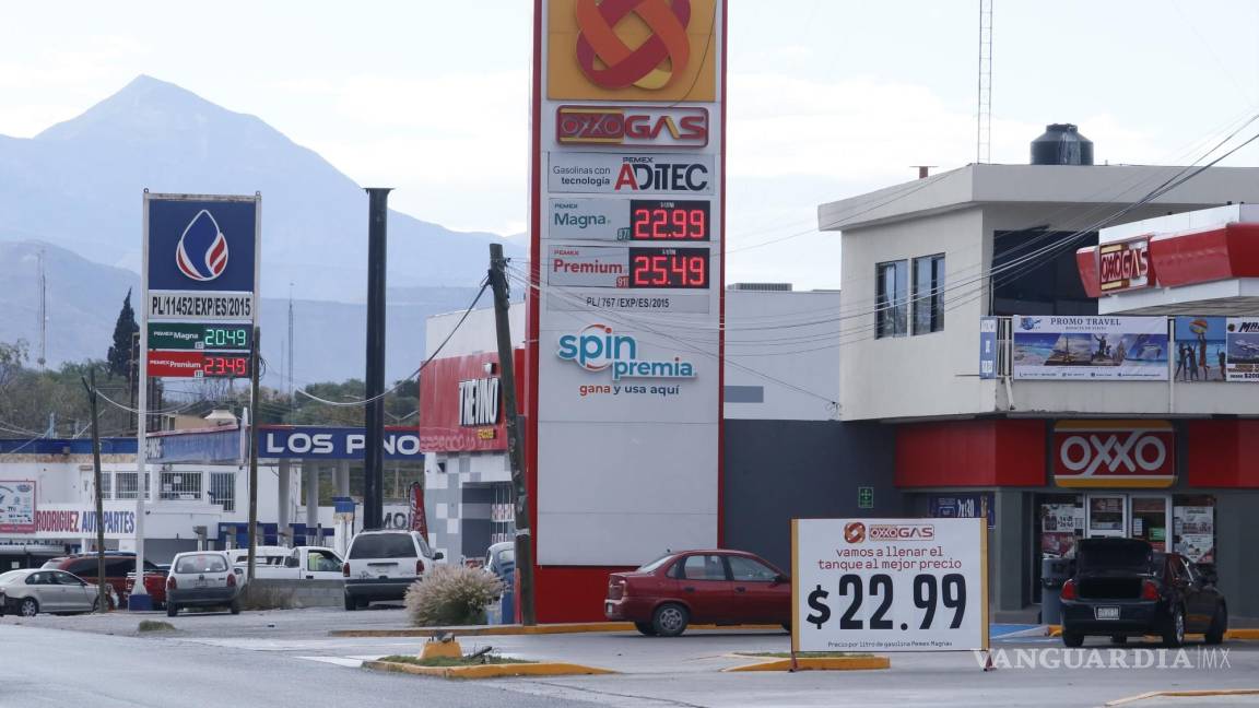 Coahuila: gasolinas se mantuvieron al alza durante 2023