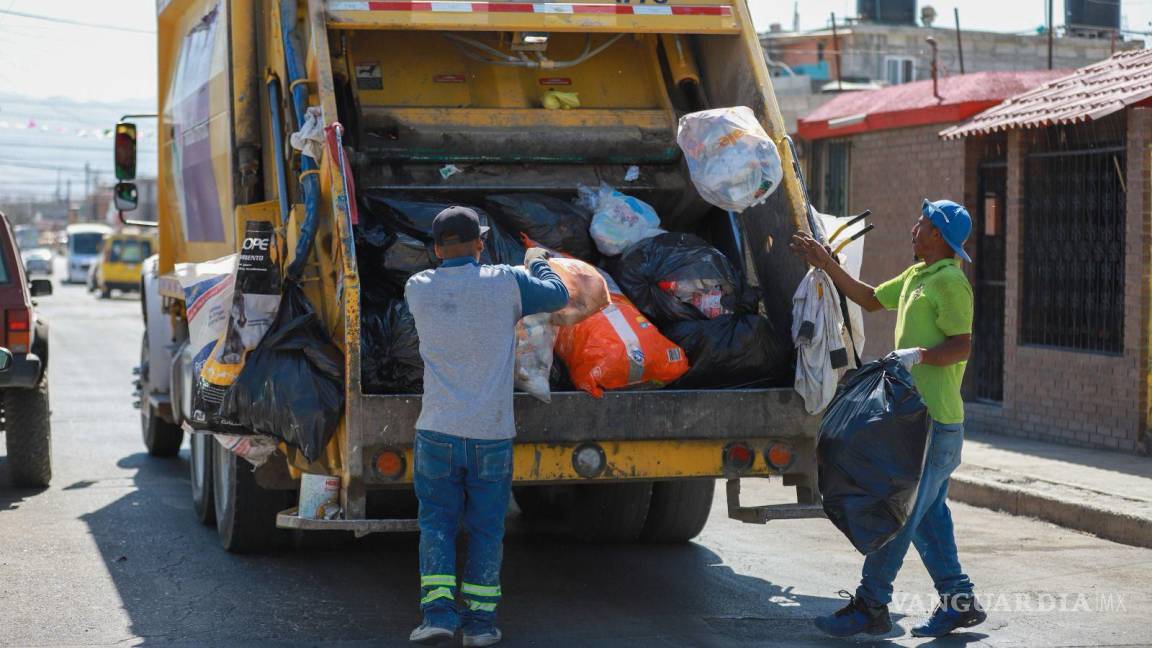 Saltillo: Este lunes no saque la basura; no habrá servicio de recolección