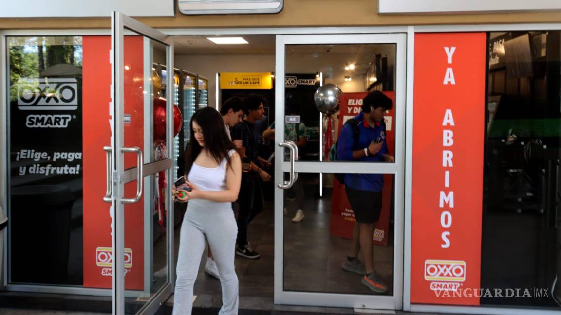 Adiós al ‘no hay sistema’, inauguran en Tec de Monterrey campus Saltillo una tienda Oxxo Smart