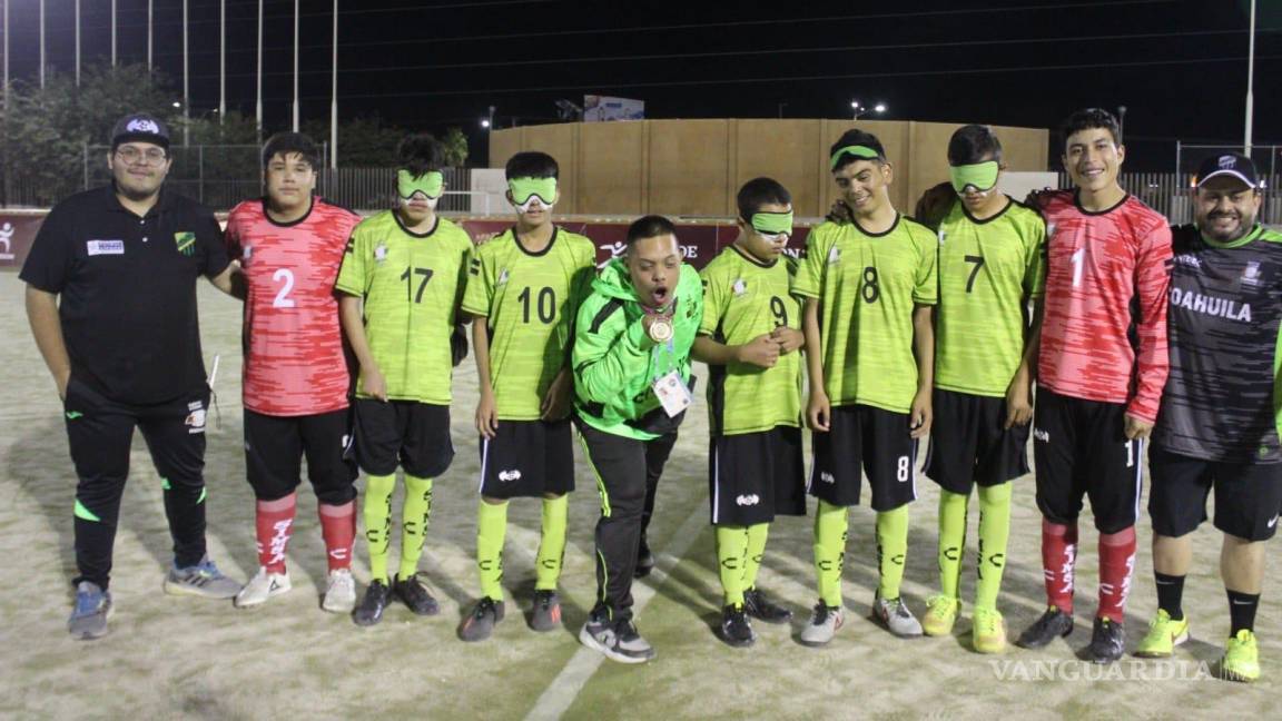 Coahuila por el oro en los Paranacionales Conade 2023: arranca acciones equipo de Futbol para Ciegos