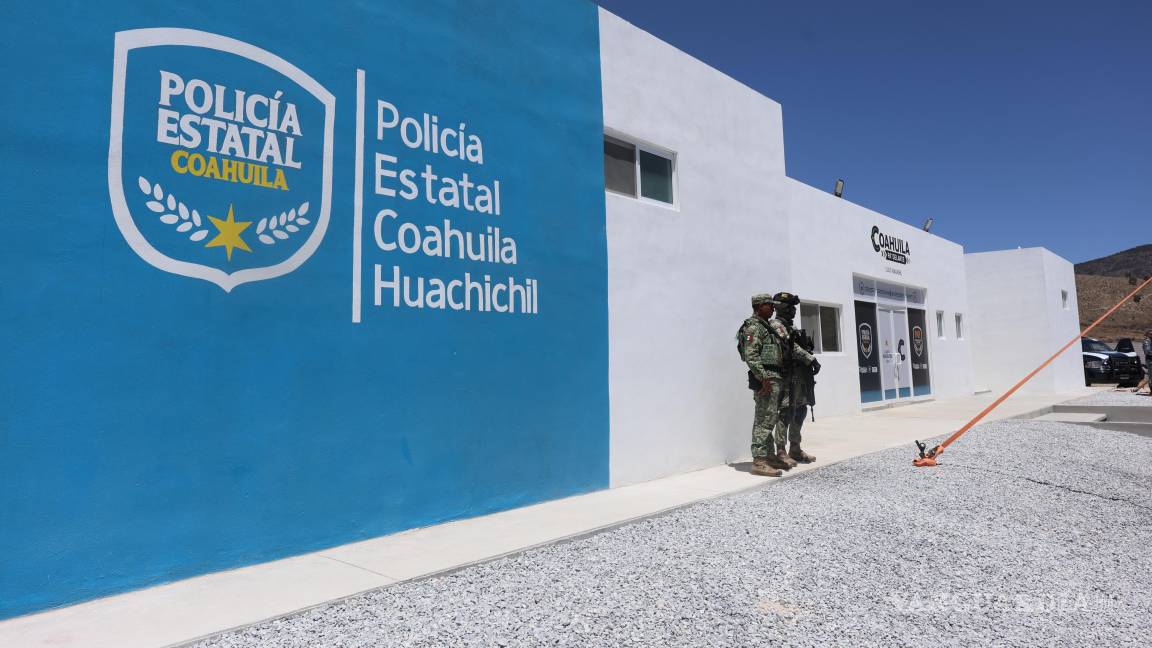 $!El nuevo cuartel en El Huachichil tuvo una inversión de 16.5 millones de pesos y cuenta con instalaciones modernas para alojar a 62 elementos de la Policía Estatal.