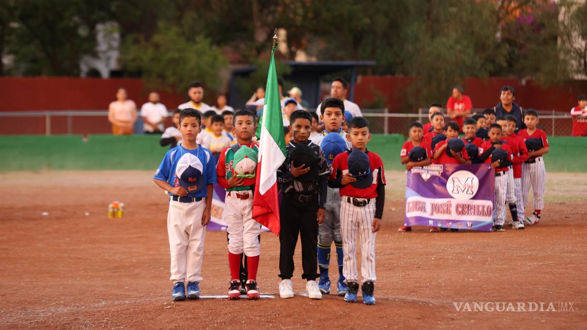 Inicia en Saltillo la Serie Regional Moyote 2025 con participación de 9 ligas infantiles
