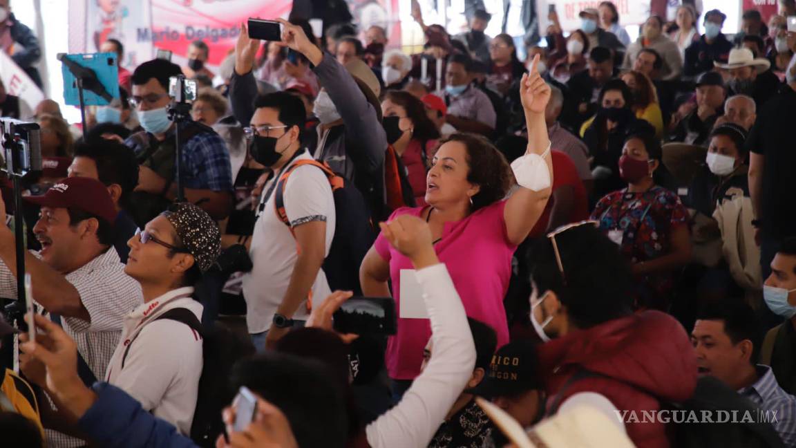 Desconocen cúpula de Morena en Convención Nacional Morenista; exigen salida de Mario Delgado y Citlalli Hernández