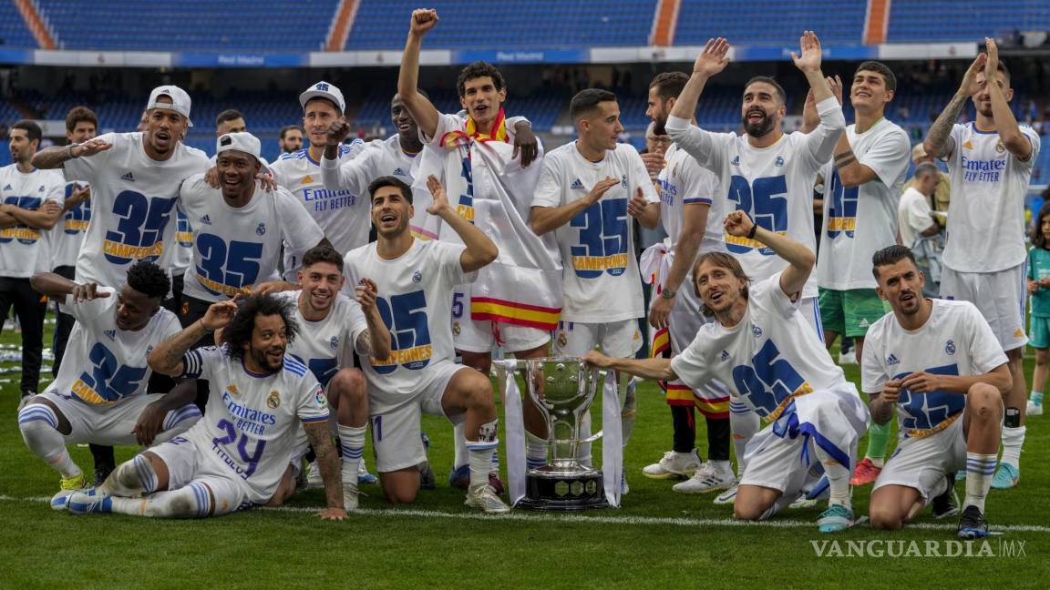 ¡Hala Madrid! Se proclama Real Madrid campeón de LaLiga al golear al Espanyol