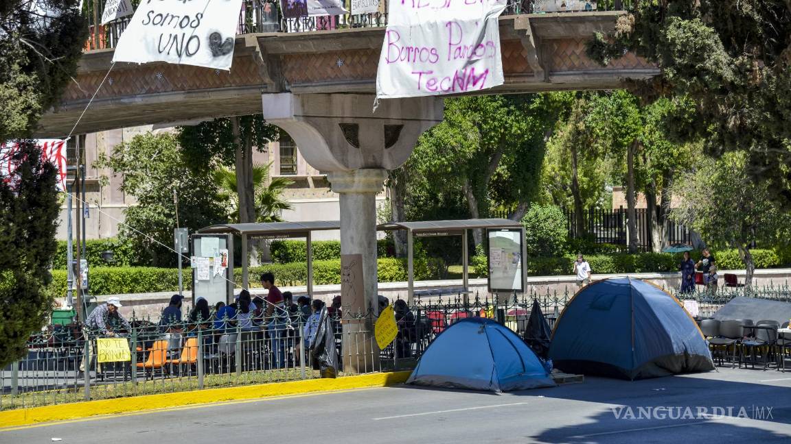 Empresario pide desalojar plantón del Tec Saltillo; ‘tenemos en la lista a los revoltosos, no los vamos a contratar’