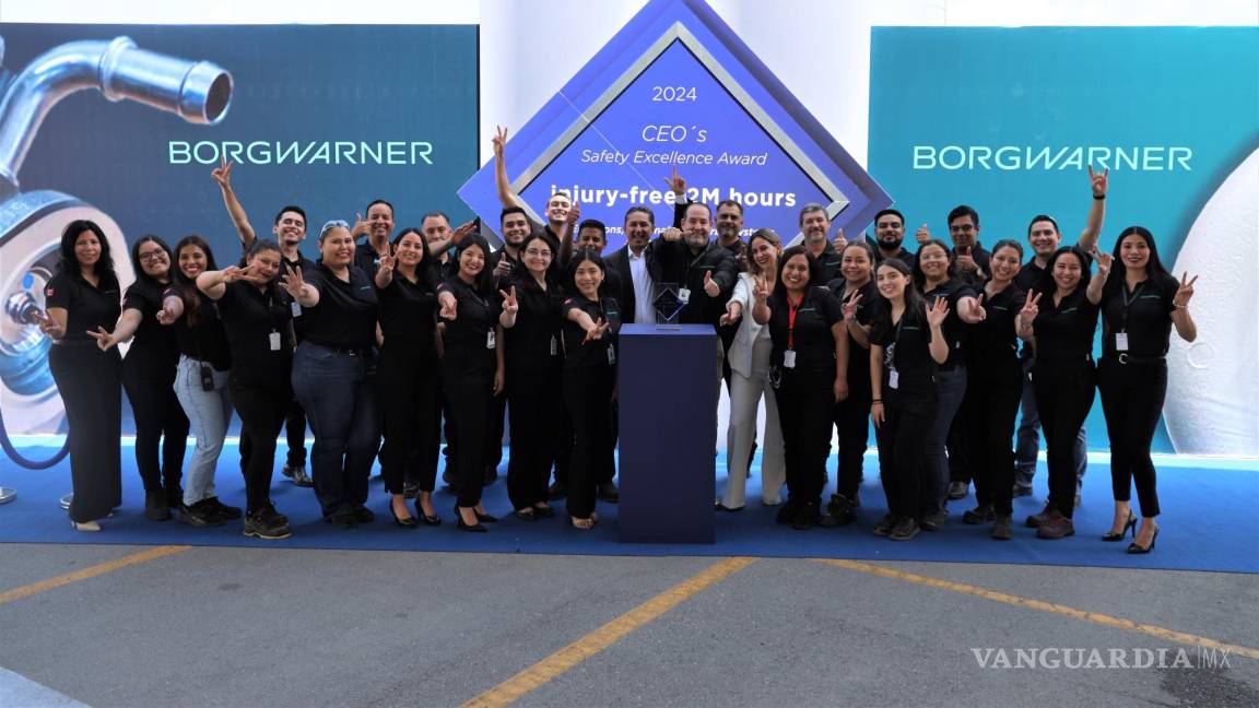 Celebra BorgWarner logros en seguridad y compromiso social