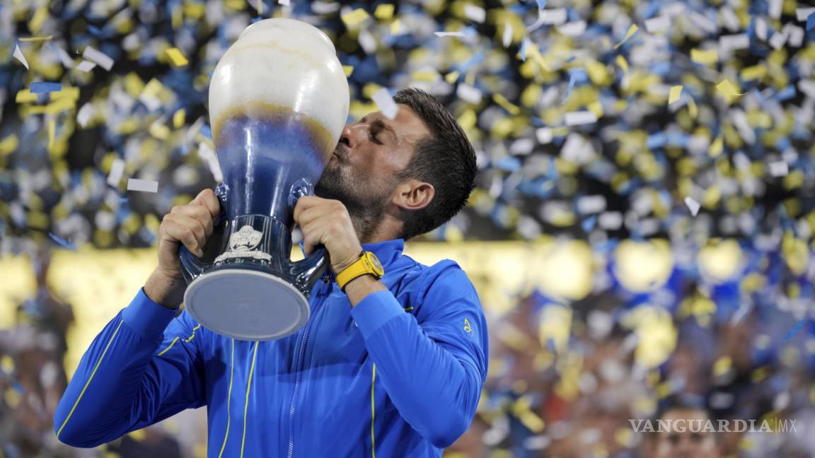Novak Djokovic labra su camino al US Open: toma ‘venganza’ ante Alcaraz y se lleva el Masters 1000 de Cincinnati