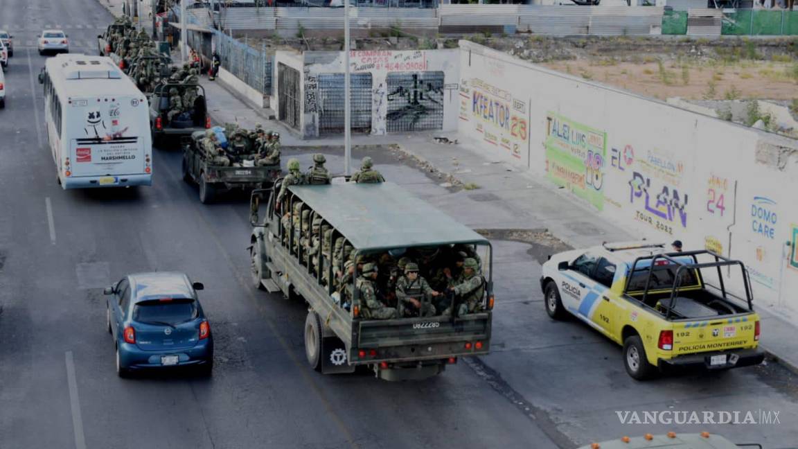 Nuevo León: Sedena y Guardia Nacional refuerzan acciones contra el crimen organizado