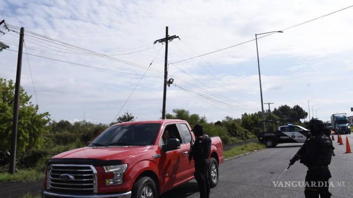 $!Detienen con drogas a cinco en filtros policiacos, en Nuevo León