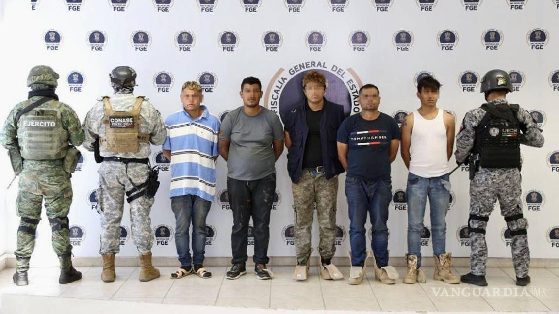 Detienen a cinco por la muerte de 20 personas en Zinapécuaro, Michoacán