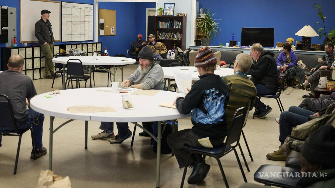 $!Lighthouse Navigation Center, un refugio para personas sin hogar en Bend, Oregon, donde buscó refugio el exalcalde Craig Coyner.