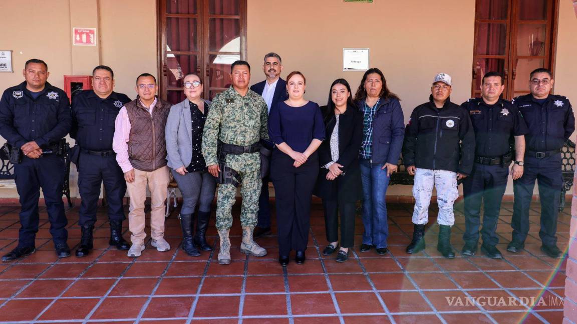 Reunión de seguridad en Arteaga aborda estrategias contra el crimen