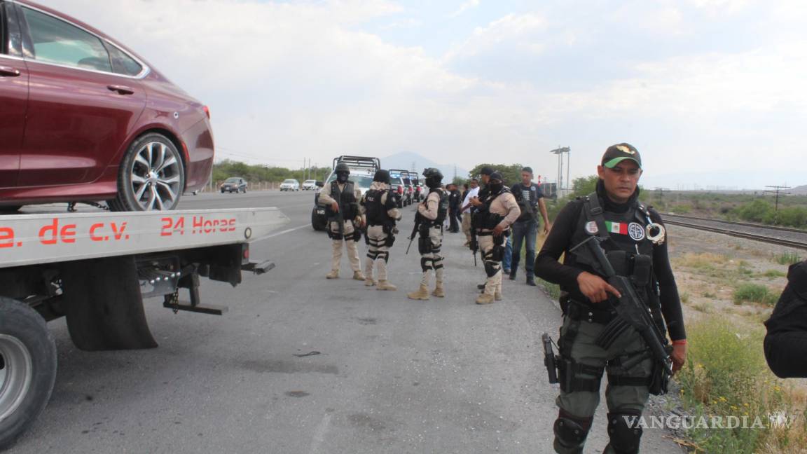 Coahuila: robo de vehículo desata persecución y balacera en carretera federal a Zacatecas