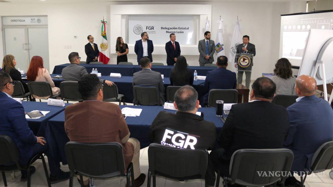 Capacitan a distancia a personal de la FGR Coahuila en investigación sobre lavado de dinero