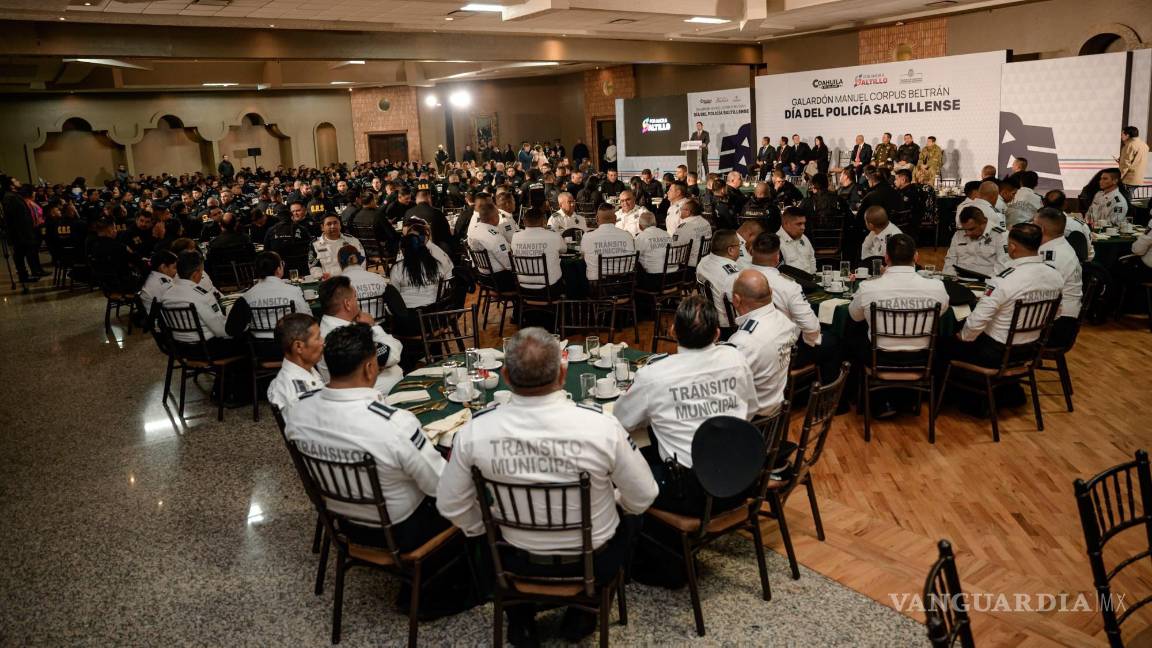 $!Este lunes 20 de enero fue celebrado el Día del Policía Saltillense.