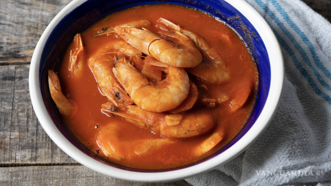 $!Caldo de camarón.