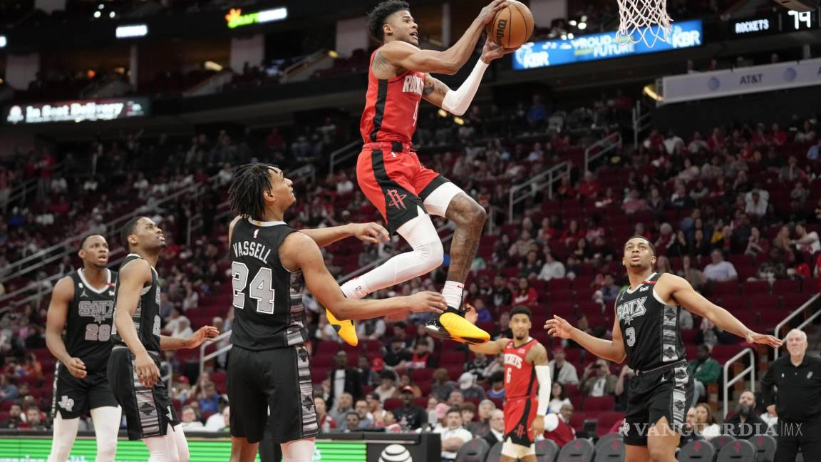Rockets derrota a Spurs por segunda noche consecutiva