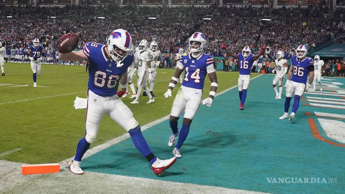 Semana 18 de la NFL: Bills manda en el Este de la AFC
