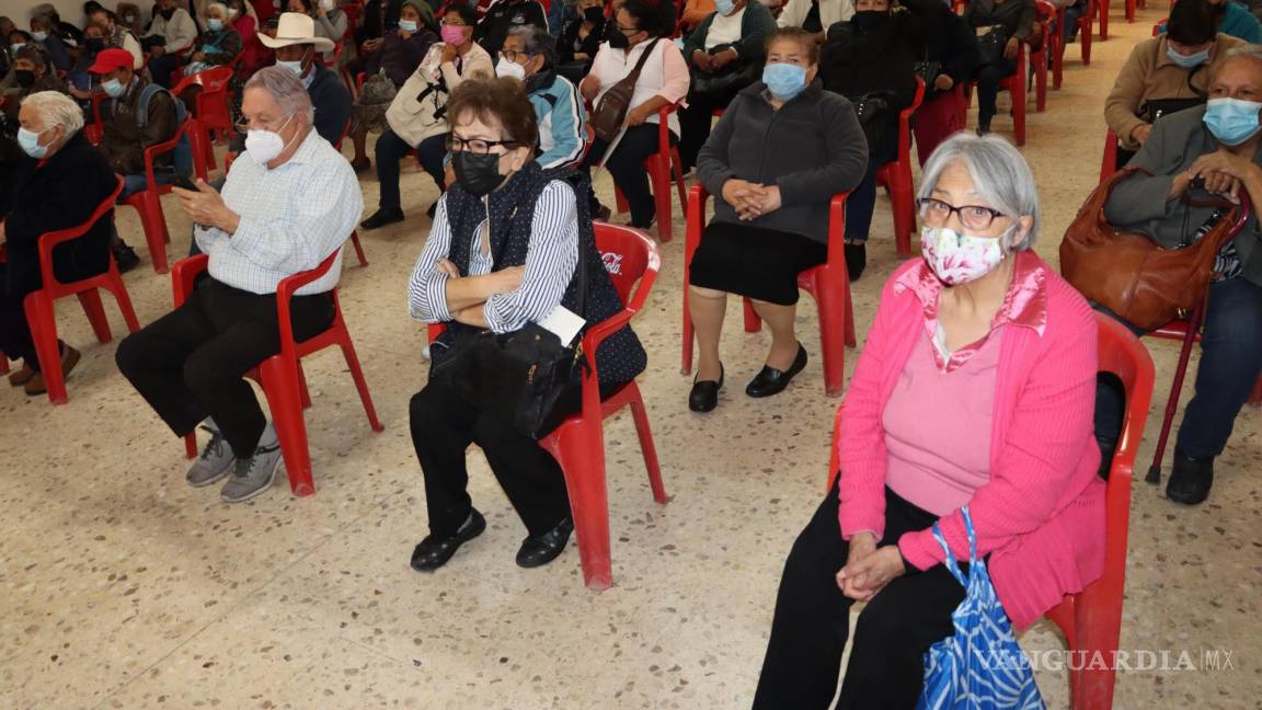 Saltillo: dan Pensión del Bienestar a 720 Adultos Mayores