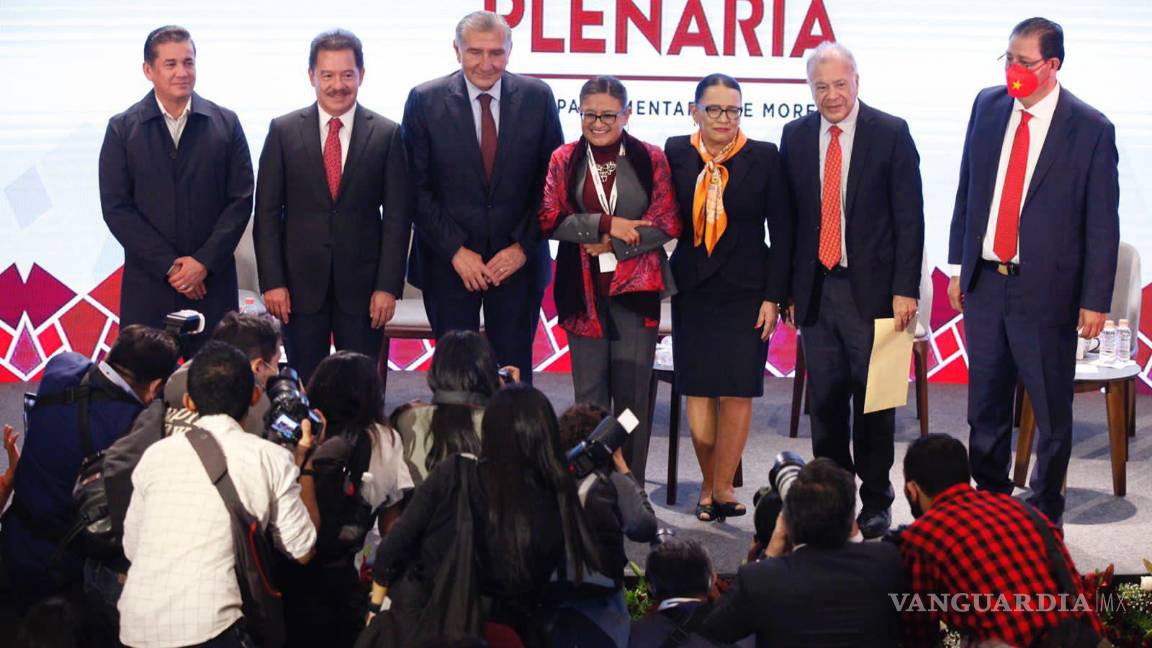 $!Adán Augusto López, quien informó que el próximo 1 de septiembre, el presidente Andrés Manuel López Obrador enviará una reforma legal a la Guardia Nacional para que pueda ser aprobada sin la necesidad del voto favorable de la oposición.