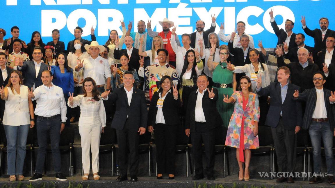 $!La alianza “Va por México” anunció el formato en que se elegirá a la persona que competirá por la presidencia de la República en el 2024.