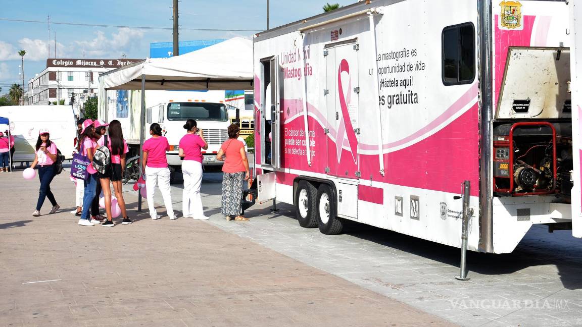 IMSS Coahuila mantiene servicio de mastógrafos móviles en mayo