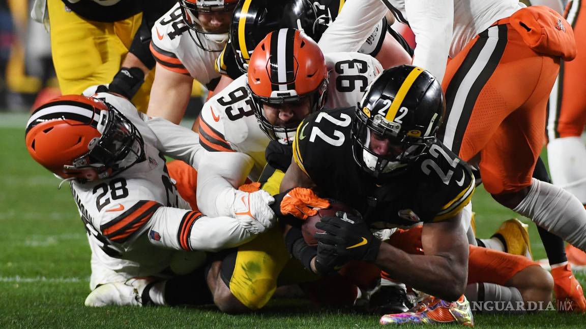 Semana 11 de la NFL: Browns y Steelers decidirán al sublíder de la División Norte de la Americana