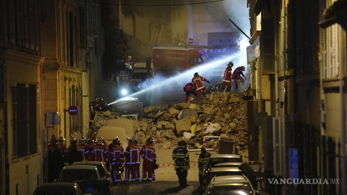 Deja ocho desaparecidos derrumbe de edificio en Francia