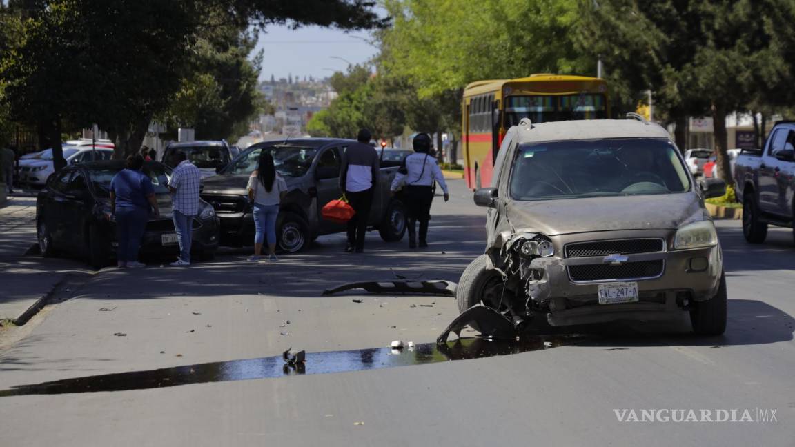 En Saltillo se registran más de 800 accidentes de tránsito al año