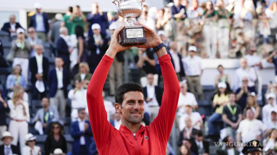 Novak Djokovic fue el mandamás en Roma