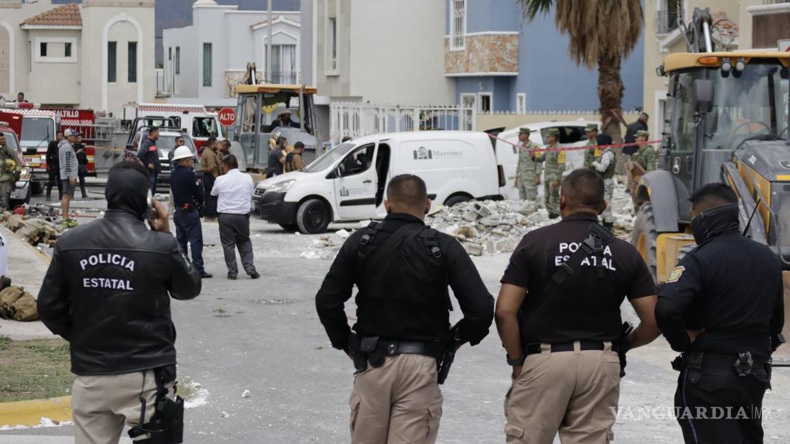 ‘Era precaria la construcción’, dice perito por explosión en fraccionamiento Santa Fe Cactus Saltillo