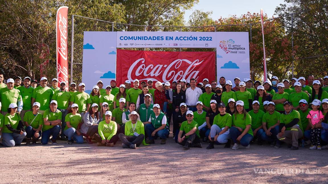 Participa Arca Continental en jornada de limpieza en Saltillo
