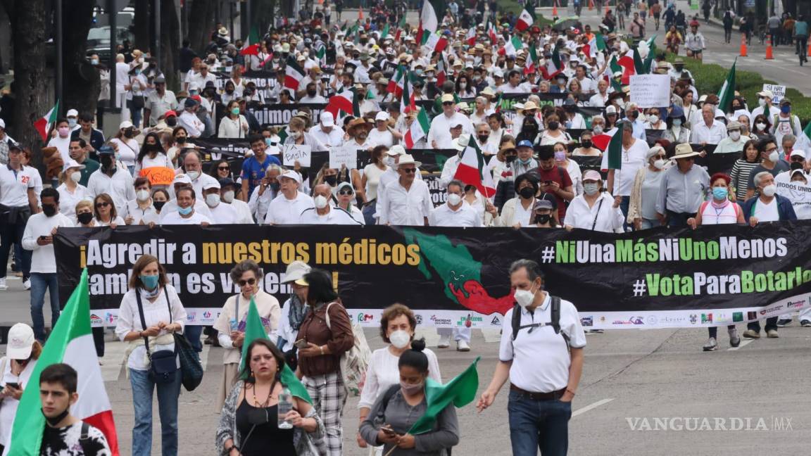 Marchan en la CDMX y otros estados contra la militarización