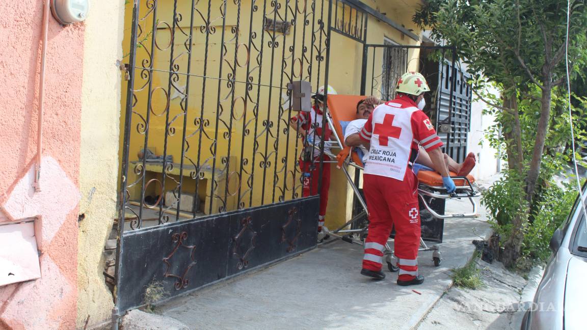 Saltillo: Hombre se lesiona con un taladro mientras realizaba reparaciones en su casa