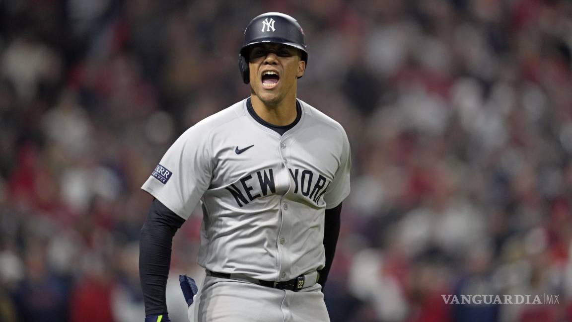 ¡Yankees de Nueva York a la Serie Mundial 2024 de la MLB! Con jonrón de Juan Soto, vencen a los Guardians de Cleveland