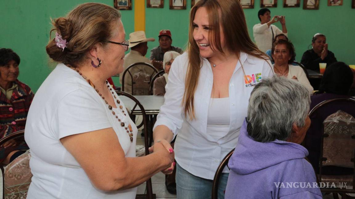 Trabaja DIF Coahuila en mejorar salud emocional de adultos mayores: Marcela Gorgón
