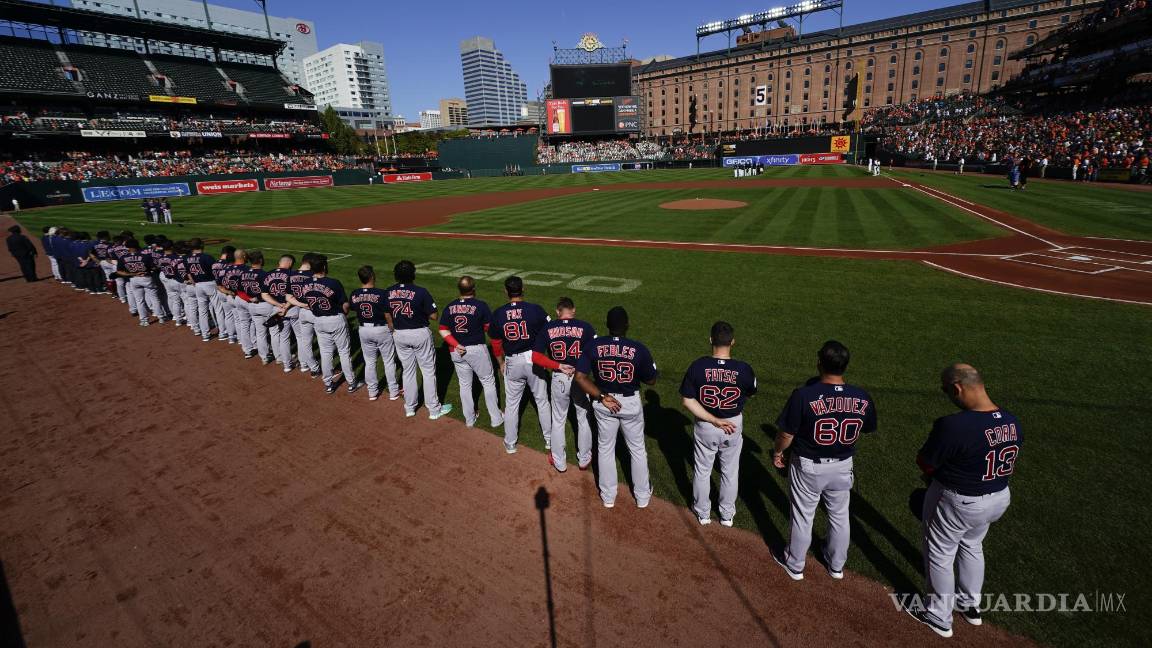 $!Red Sox le rindió un homenaje a Wakefield en el encuentro del domingo ante los Orioles.