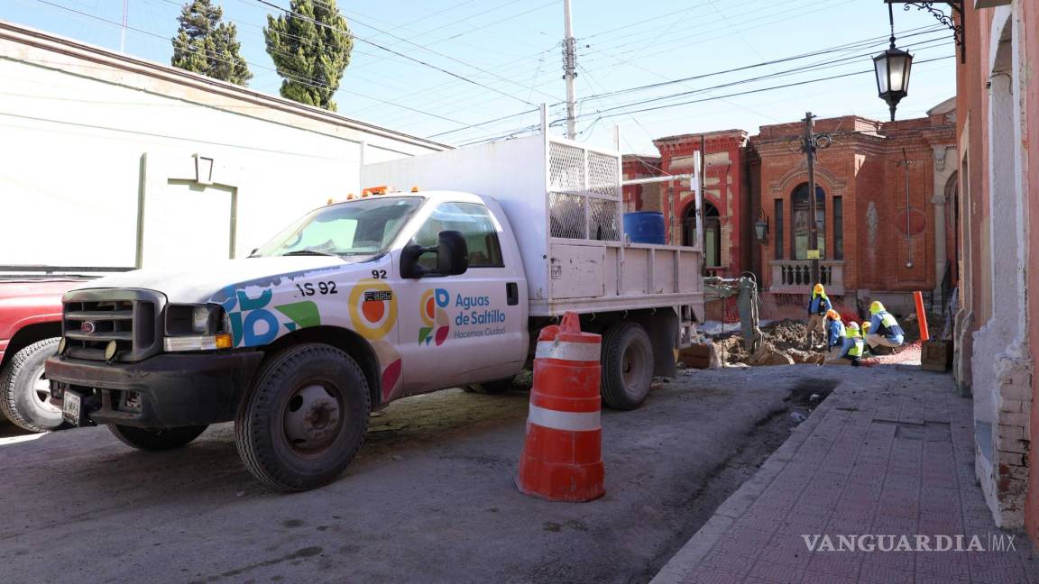 ¡Atención! Será en dos fases restablecimiento del suministro de agua en el Centro Histórico de Saltillo