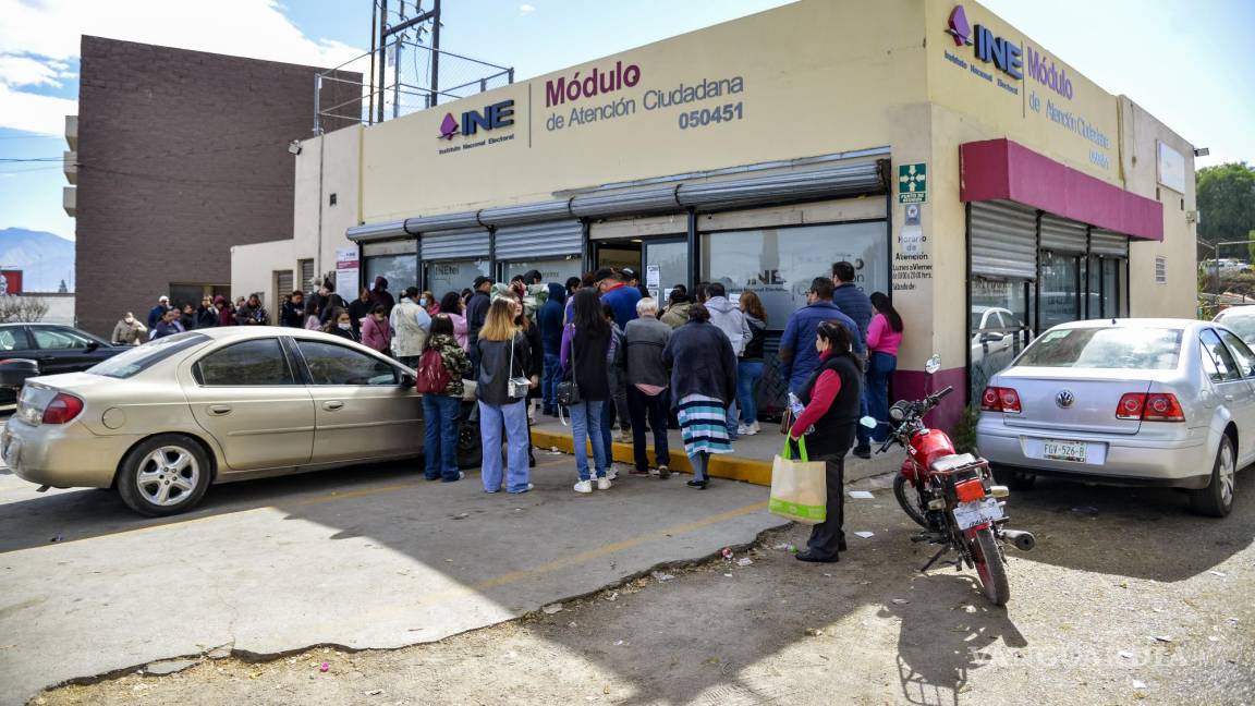 En Coahuila, hay 20 mil credenciales de elector pendientes de recoger: INE