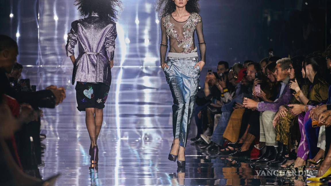 $!La moda de la colección Tom Ford se modela durante la Semana de la Moda de Nueva York.