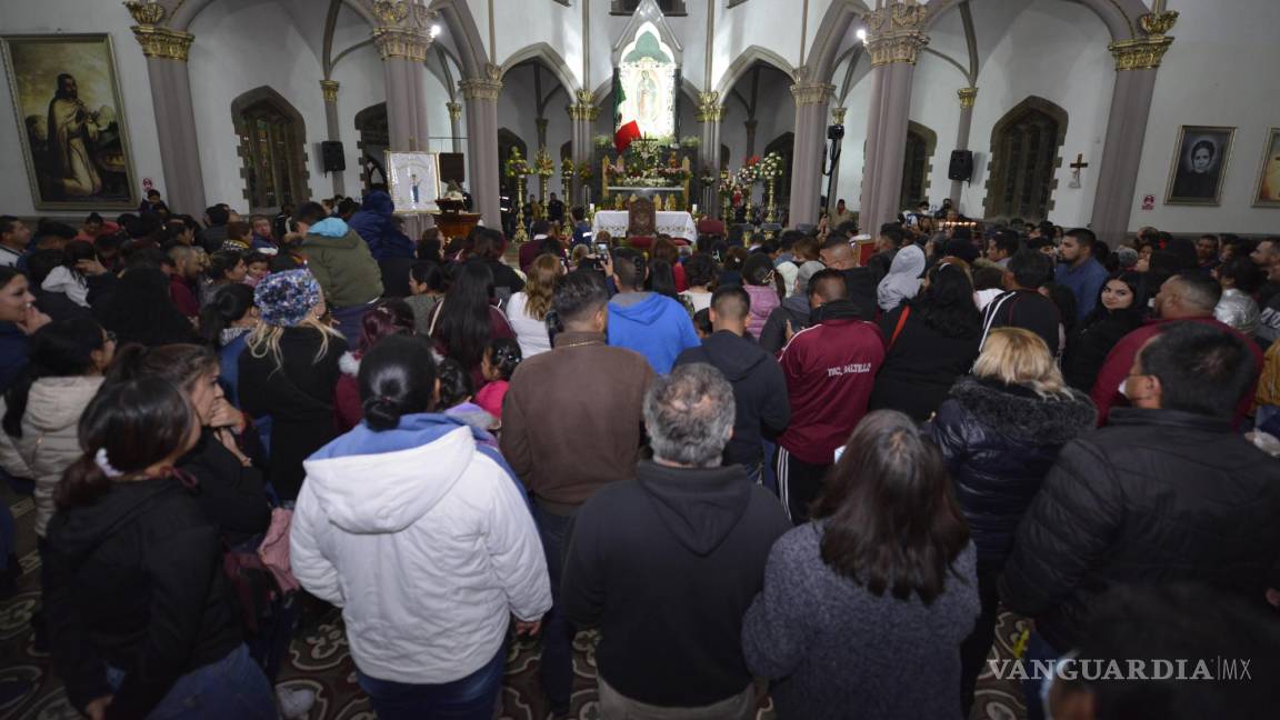 Sin restricciones regresan los festejos de la virgen; salud y trabajo piden en Saltillo