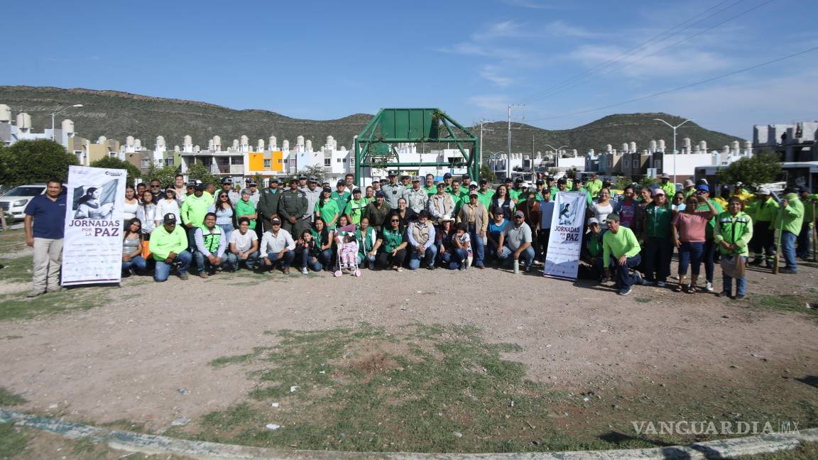 Saltillo se suma a las Jornadas por la Paz con reforestación masiva en Hacienda Narro