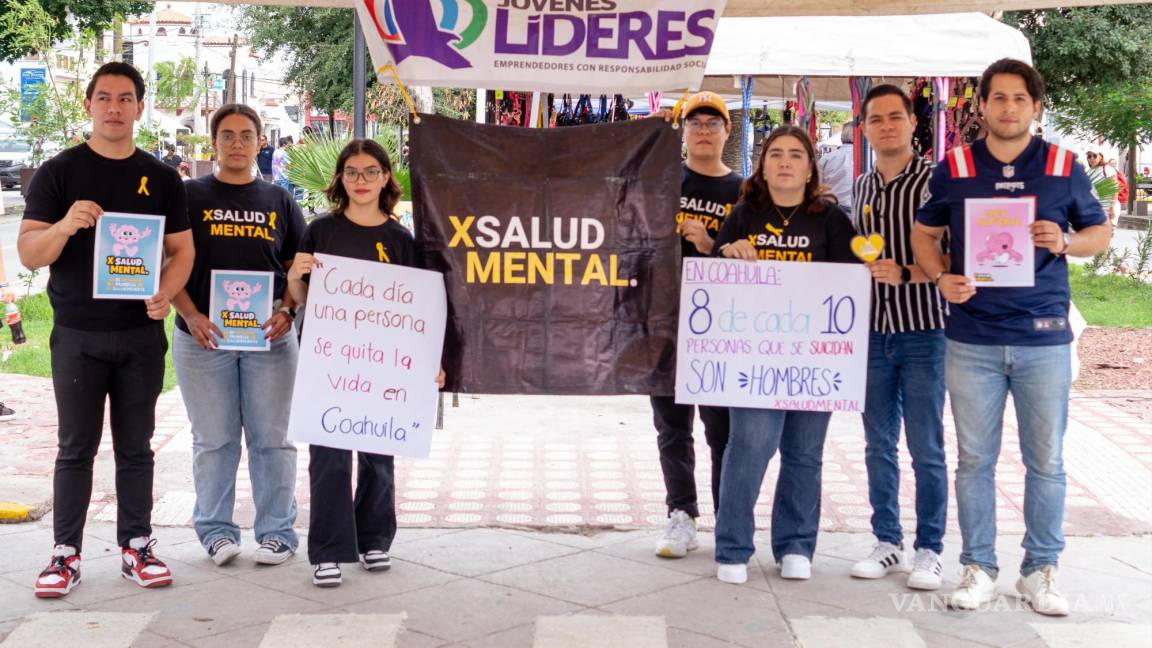 Jóvenes de Torreón activan campaña ‘Inicia la conversación’ para prevenir contra el suicidio