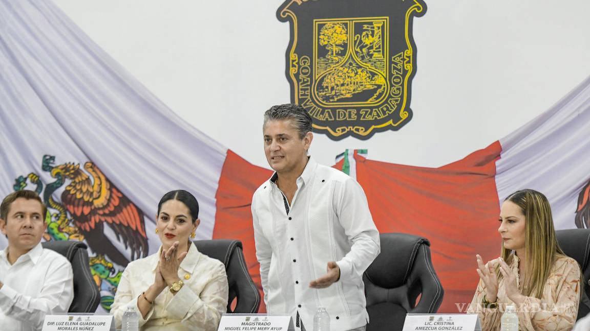 Coahuila: Se debe replantear la reforma judicial, pide Miguel Mery